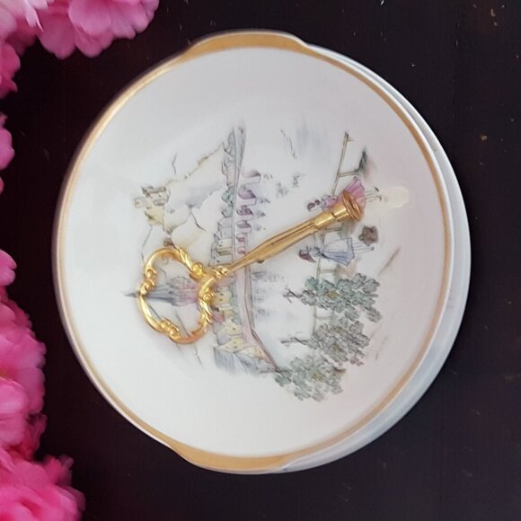 Handmade 2 Tier Cake Stand Dessert Jewelry Trinket Tray Tea Party Decor Gift - Picture 3 of 5